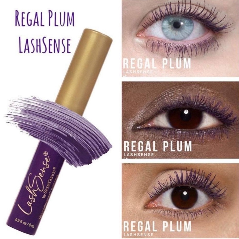 SeneGence LashSense (Long Lasting Waterproof Mascara) Shade: Regal Plum, NWT.